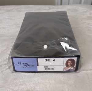 Lace Front Synthetic Curly Wig Color 1